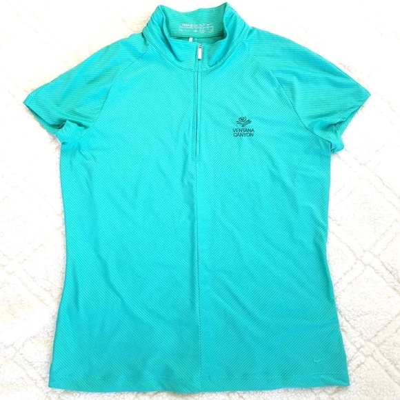 Nike Tops - Nike Golf Dri Fit Medium Polo Shirt Short Sleeve M